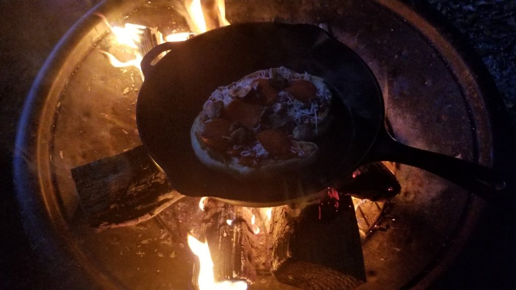 Campfire Pizza