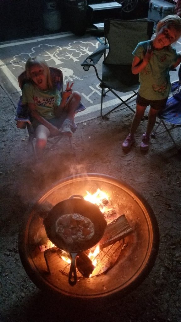 Campfire Pizza