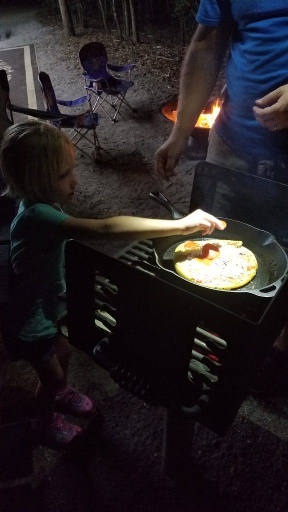 Campfire Pizza