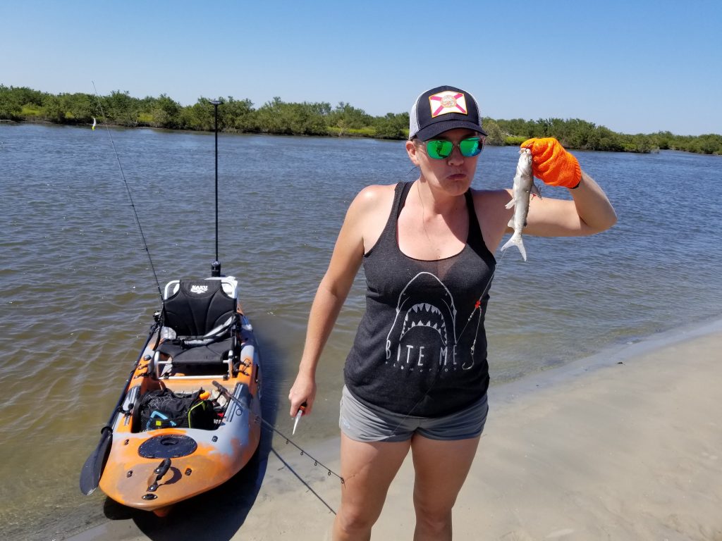 Catfish on Sandbar