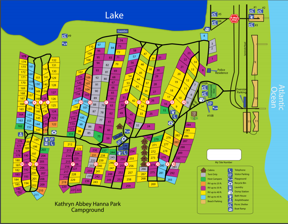 hanna park campground map